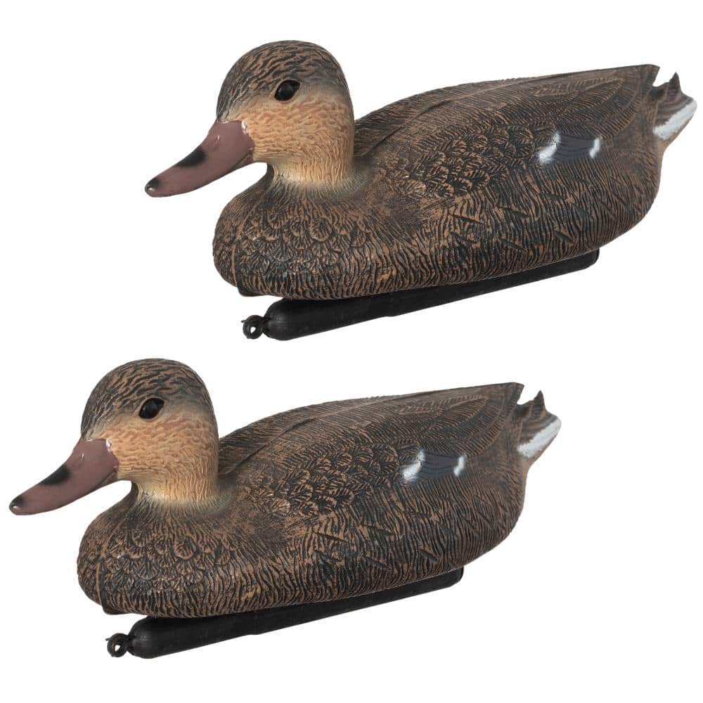 Realistic Speckled Duck Decoy for Hunting Low-Profile Design Waterfowl Attractor for Land, Shoreline and Marsh, Set of 2 price history on PriceWatchPro