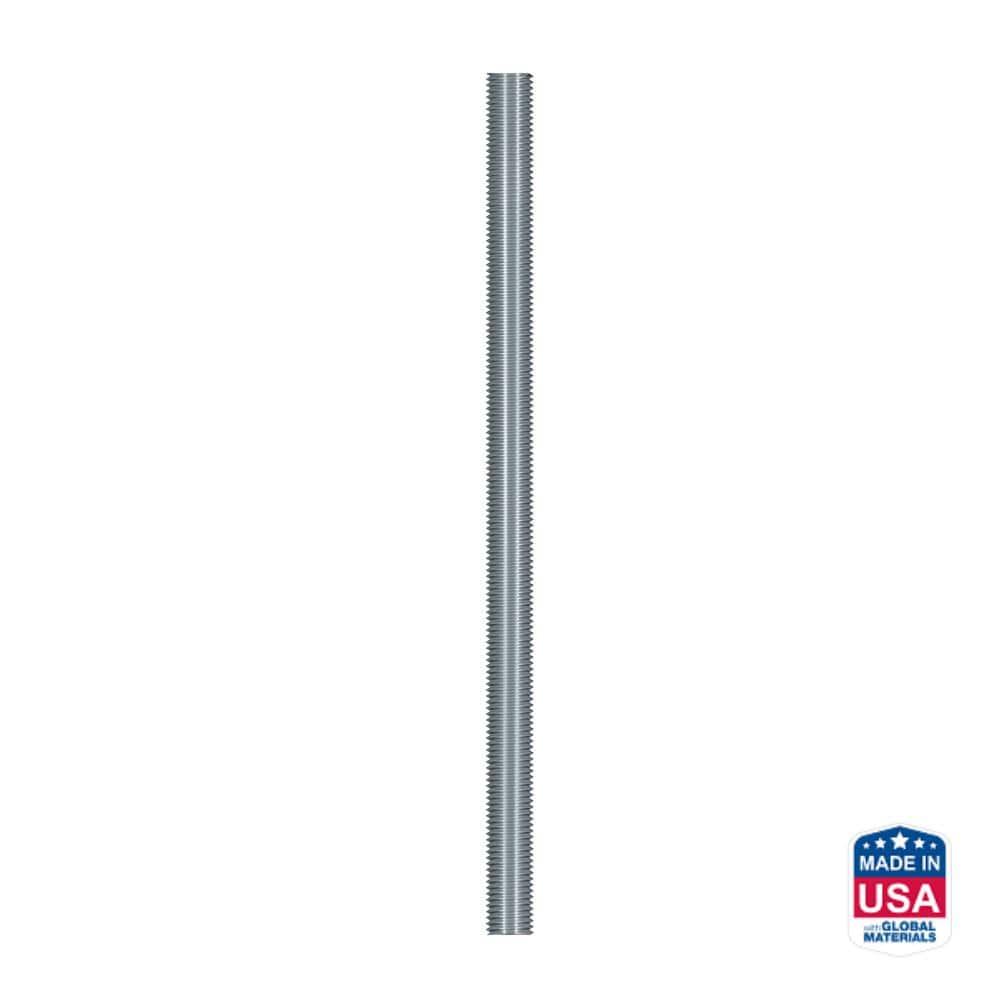 Simpson Strong-Tie ATR 1 in. x 18 in. Zinc-Plated All-Thread