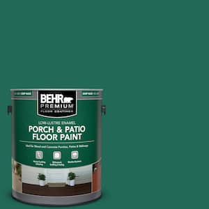1 gal. #S-H-480 Forest Rain Low-Lustre Enamel Interior/Exterior Porch and Patio Floor Paint