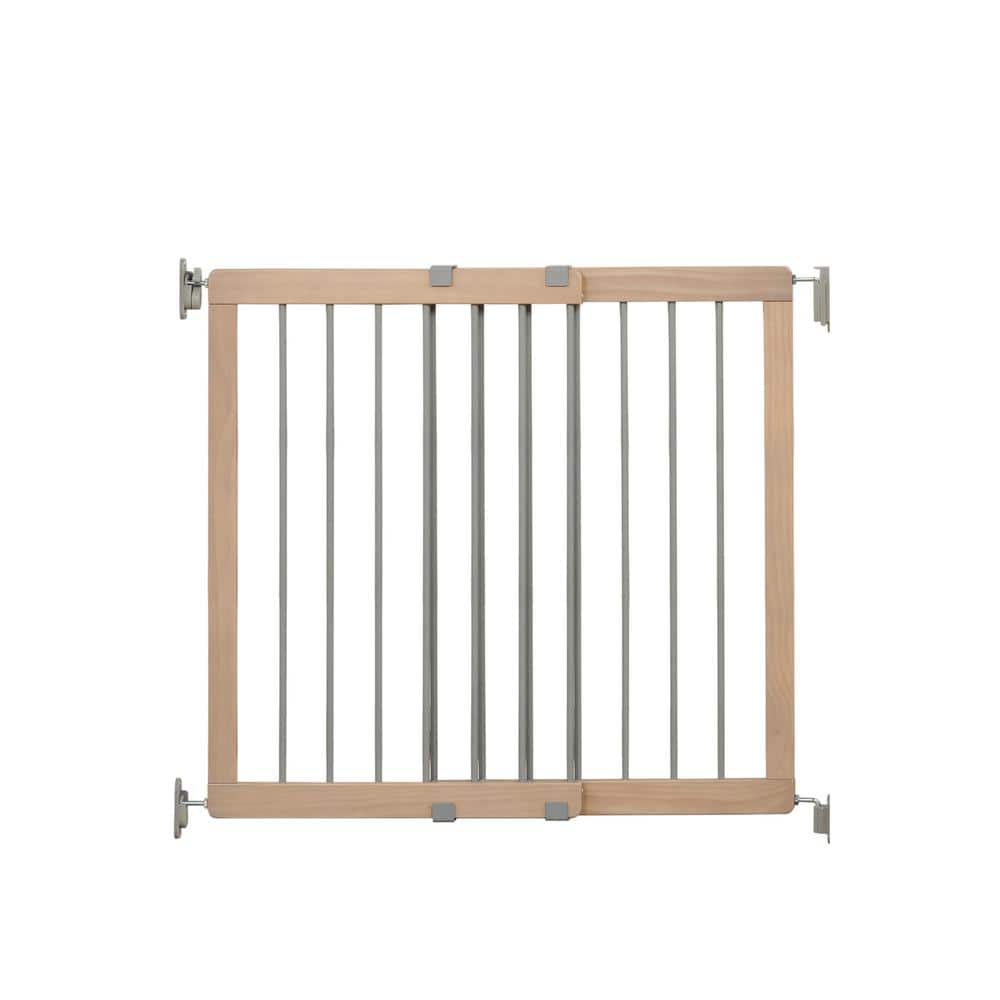 Regalo Wood Top of Stairs Gate 30 in. Tall 1260 DS - The Home Depot