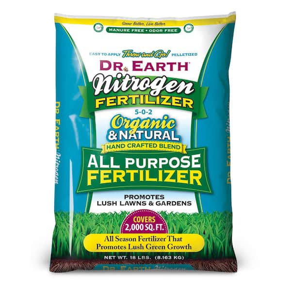DR. EARTH 18 lbs. Lawn and Garden Fertilizer 5-0-2