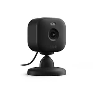 Mini 2 Wired Indoor/Outdoor Smart Security Camera with 1080p HD, 2-way talk & audio, Color Night Vision, Black (1-Pack)