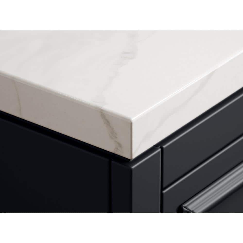 Southerk 24-Inch Slate Gray Quartz Bathroom Vanity