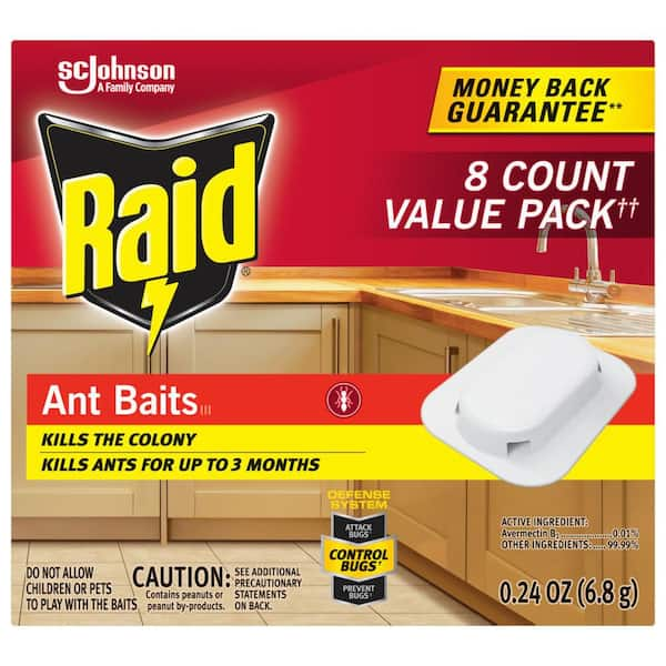 Ant Baits Indoor Ant Killer, 8-Baits, 0.24 oz. Total