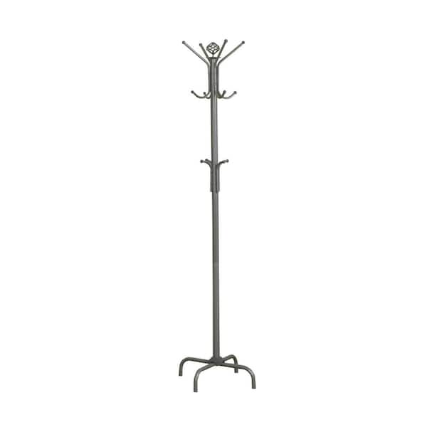 HomeRoots Charlie 70 in. Silver Freestanding