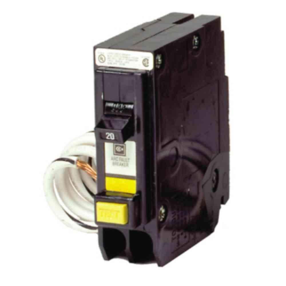 Eaton BR 20 Amp Single Pole Arc Fault Fireguard Circuit Breaker BR120AF