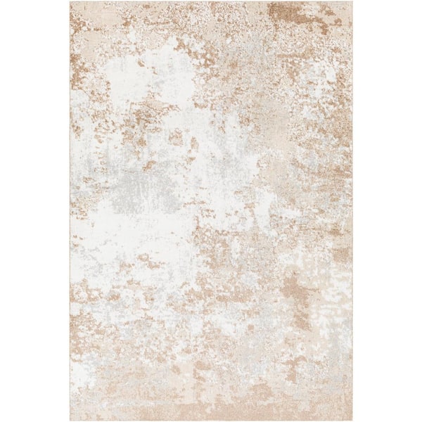 Artistic Weavers Palmira Light Grey 8 ft. x 10 ft. Indoor Machine-Washable Area Rug