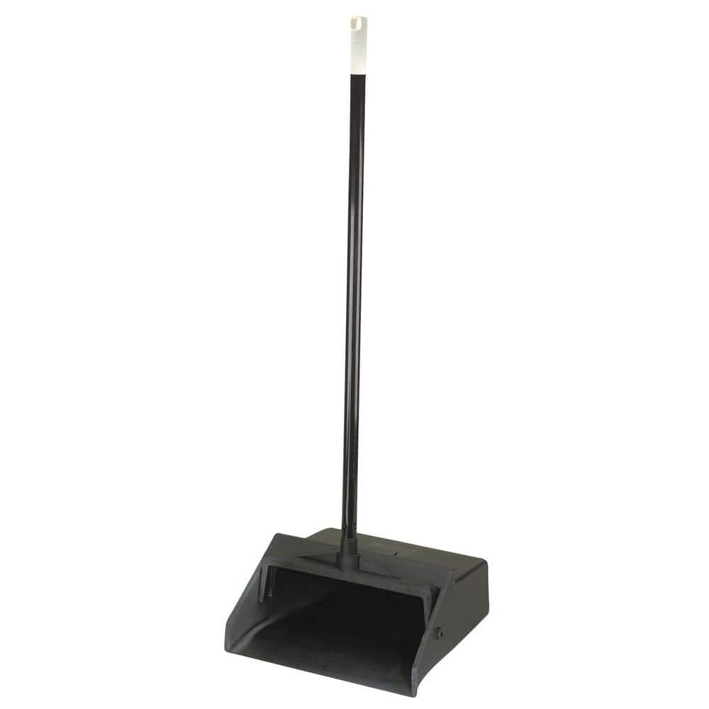 Carlisle 36141003-1 Pivoting Upright Lobby Dustpan with Metal Handle, 30" Length, Black (B002C8JHRK)