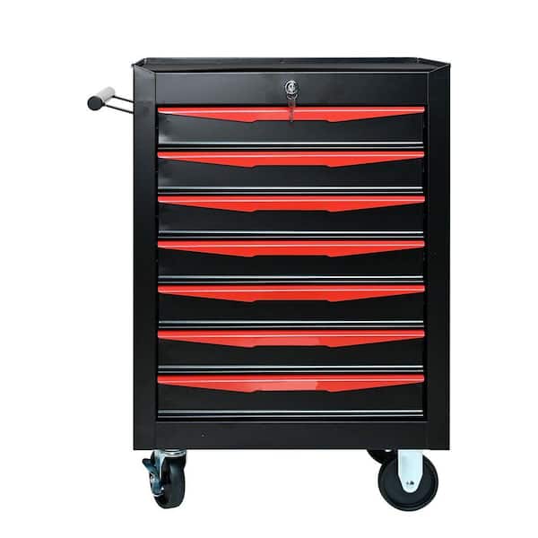 Damodpoy 13 in. Rolling Metal Tool Chest with 7-Drawers, 20 in. 7
