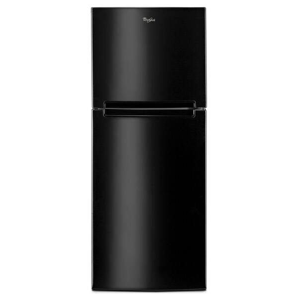 Whirlpool 10.7 cu. ft. Top Freezer Refrigerator in Black
