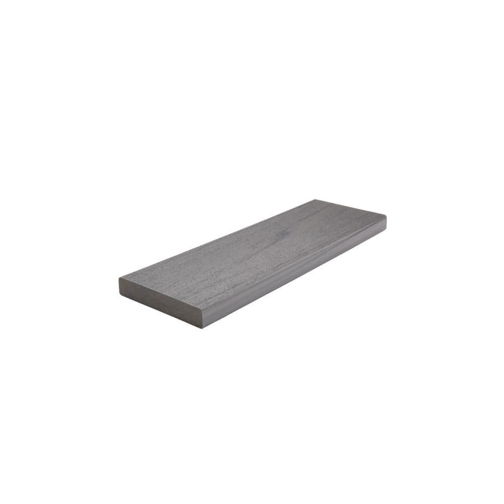 Transcend Lineage 1 in. x 6 in. x 12 ft. Island Mist Square Edge Composite Decking Board price history on PriceWatchPro