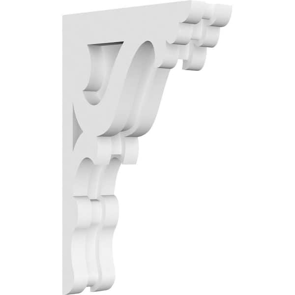 Ekena Millwork Cornelia 1.5 in. W x 9 in. H x 5.5 in. D Signature Urethane Polyurethane Corbel
