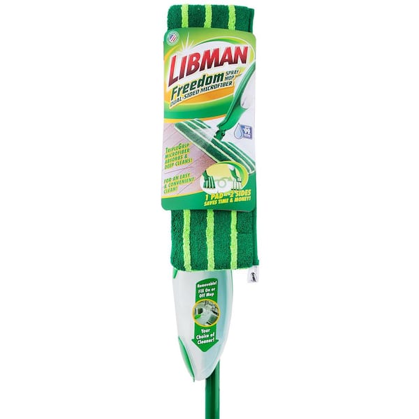 Libman Freedom Dual-Sided Microfiber Spray Mop (6-Pack) 1933 - The