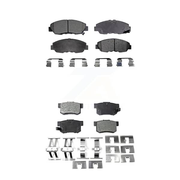 TEC Front Rear Ceramic Brake Pads Kit For Honda Civic Accord Acura EL KTC-100329
