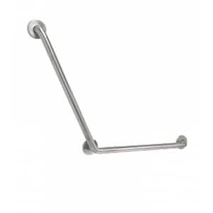 24 in. x 24 in. Wall Mounted Towel Bar Satin Nickel Stainless Steel