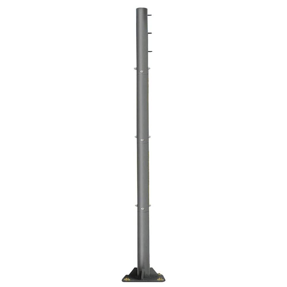 12 ft. Heavy Duty Carbon Steel Sun Shade Sail Pole with Detachable Design for Outdoor Canopy Support in Gardens, Deck price history on PriceWatchPro