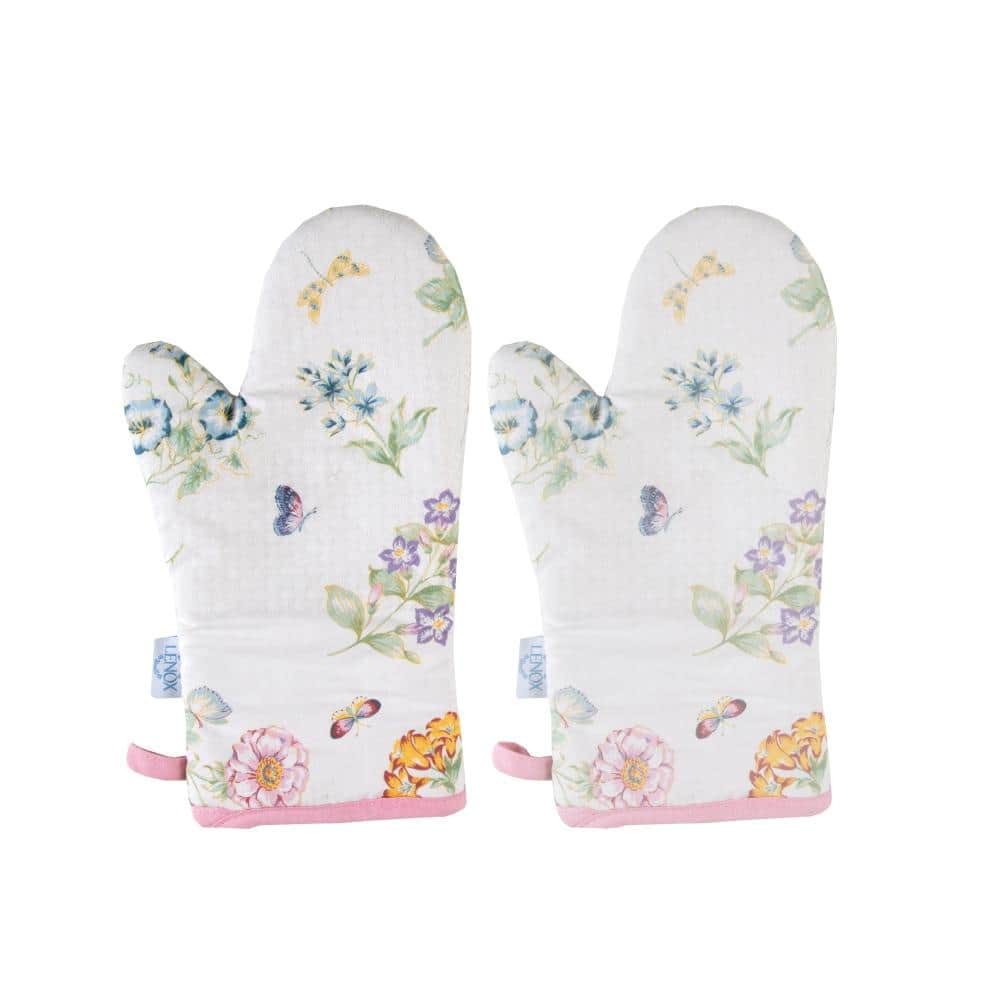 Butterfly Meadow Oven Mitts, Set of 2, Multicolor - One Size price history on PriceWatchPro