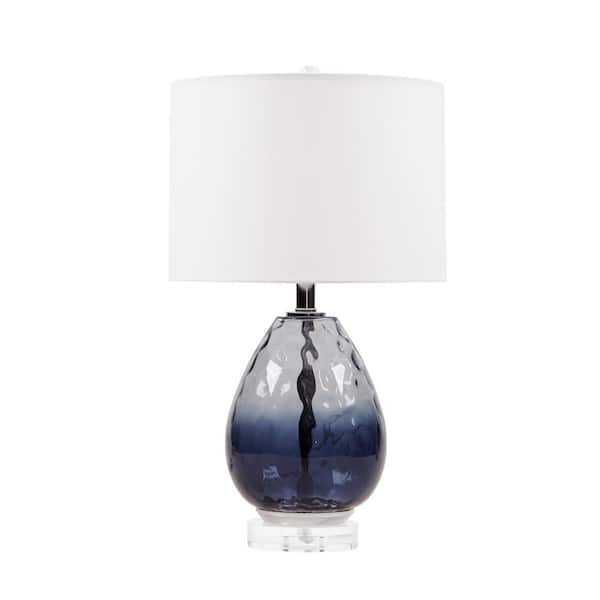Urban Habitat Borel 24.25 in. Dark Blue Table Lamp