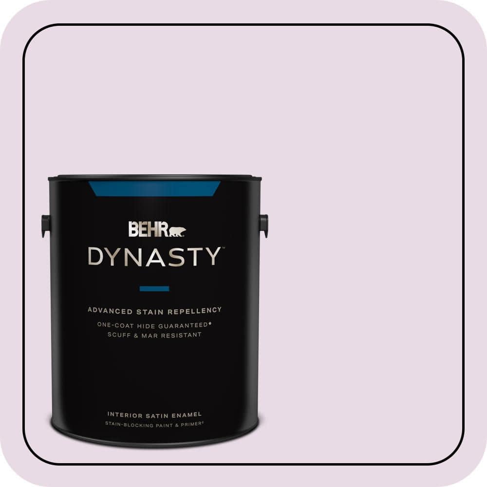 1 gal. #M110-1 Twinkled Pink Satin Enamel Interior Stain-Blocking Paint and Primer price history on PriceWatchPro