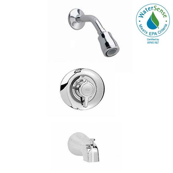 American Standard Colony 1-Handle Tub and Shower Faucet Trim Kit in Polished Chrome (Valve Not Included)