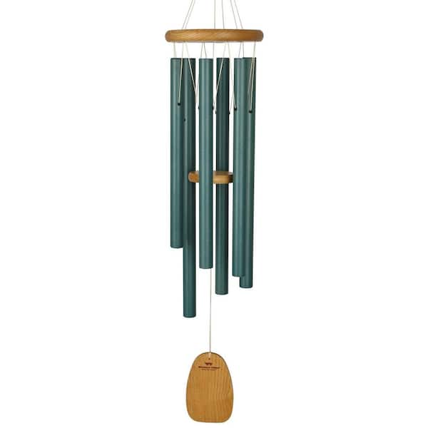 WOODSTOCK CHIMES Signature Collection, SeaScapes Chime, Large 37 in. Seafoam Green Wind Chime