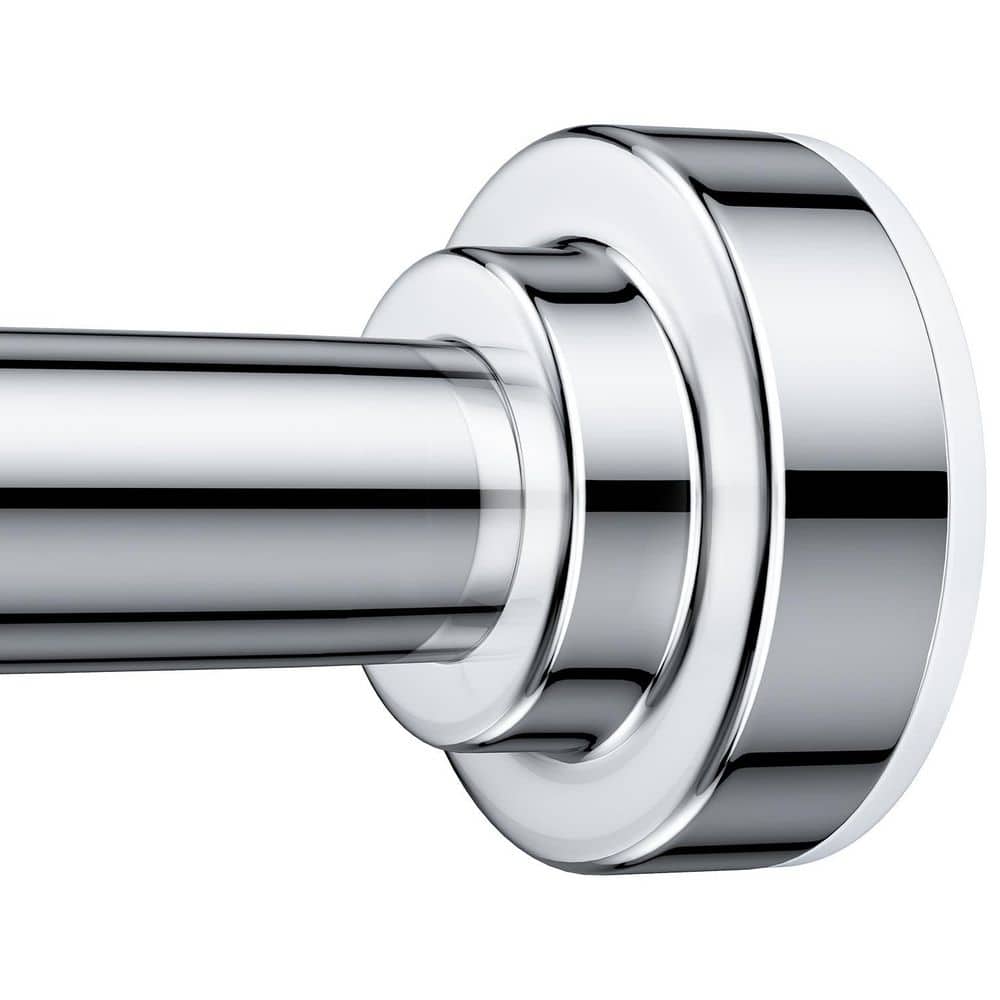 104 in. Adjustable Spring Tension Curtain Rod, Never Rust Anti-Slip Shower Curtain Rod for Bathroom, Silver price history on PriceWatchPro