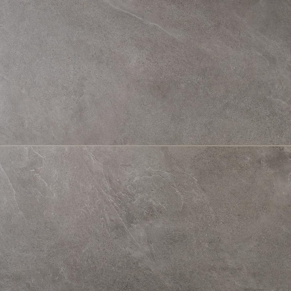 Ivy Hill Tile Monolith Slate Gray 23.62 in. x 47.24 in. Matte Porcelain Floor and Wall Tile (15.49 sq. ft./Case)