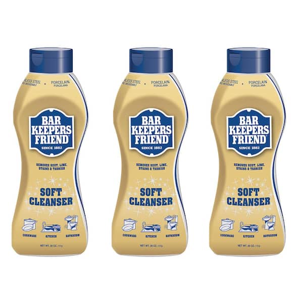 Bar Keepers Friend 26 oz. Soft Cleanser All Purpose Cleaner (3-Pack)