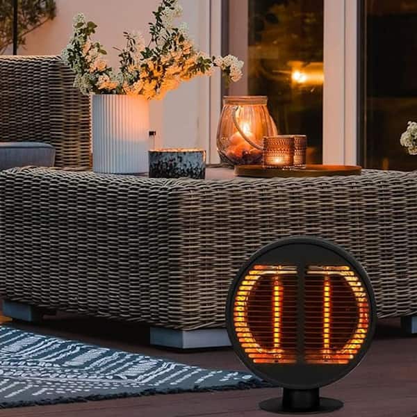 Infrared Heaters Lowes Electric Outdoor Heater Garden Treasures