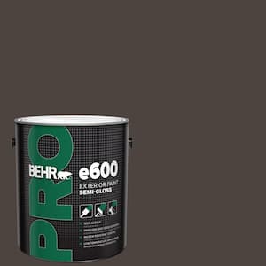 1 gal. #PPU5-01 Espresso Beans Semi-Gloss Acrylic Exterior Paint