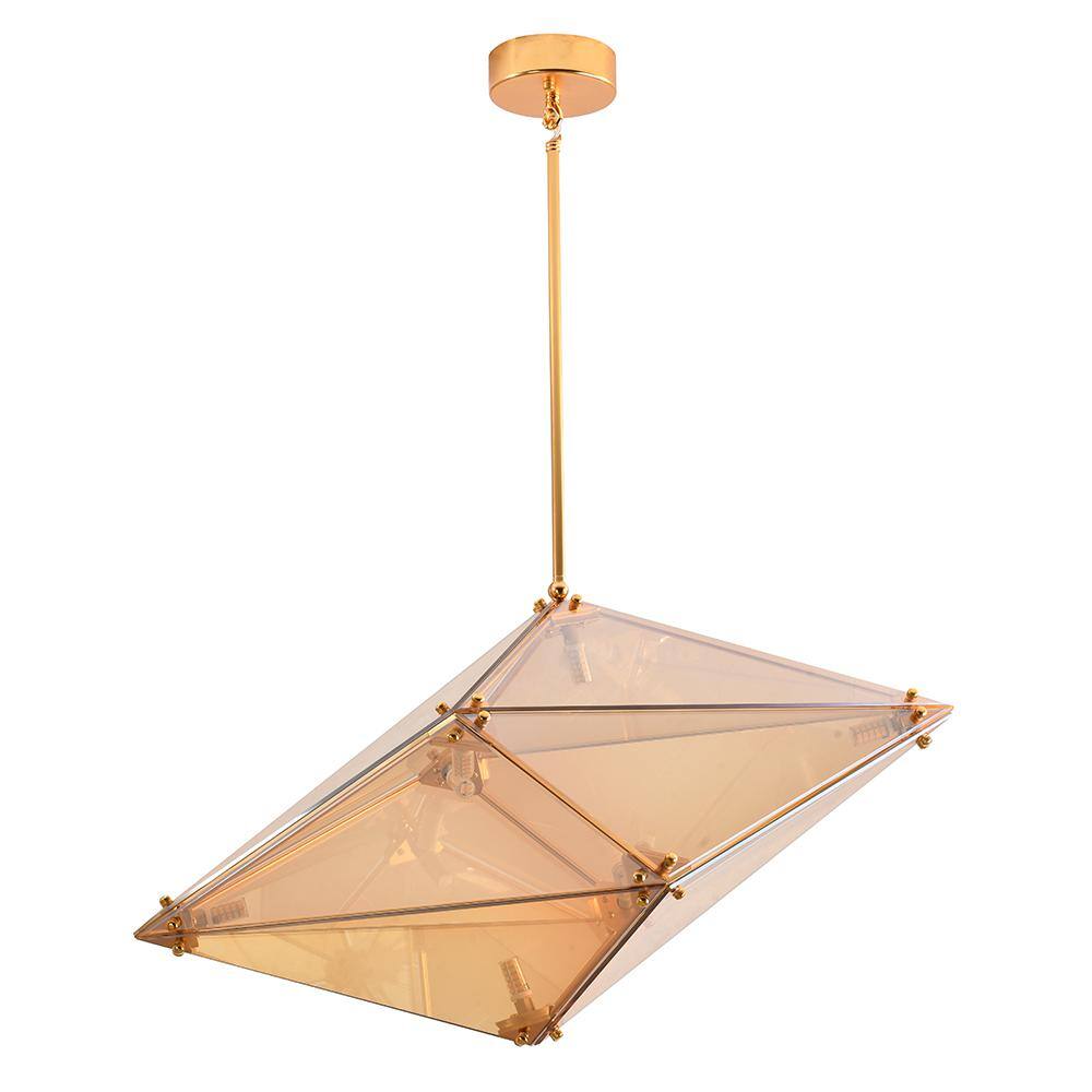 Edward 9Light Gold Chandelier DLS50C22A The Home Depot