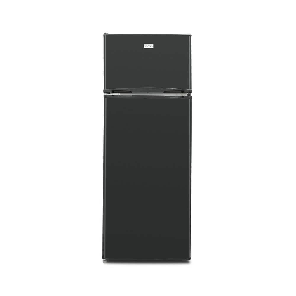 7.7 cu. ft. Top Freezer Refrigerator in Black