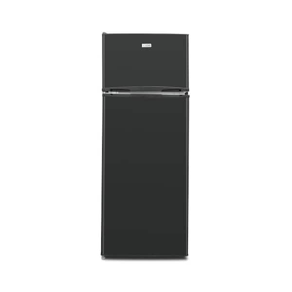 Commercial Cool 7.7 cu. ft. Top Freezer Refrigerator in Black