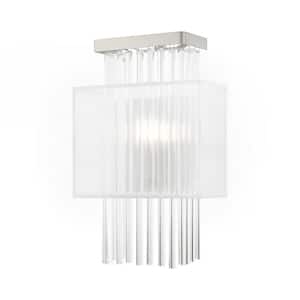 Alexis 1 Light Brushed Nickel ADA Wall Sconce