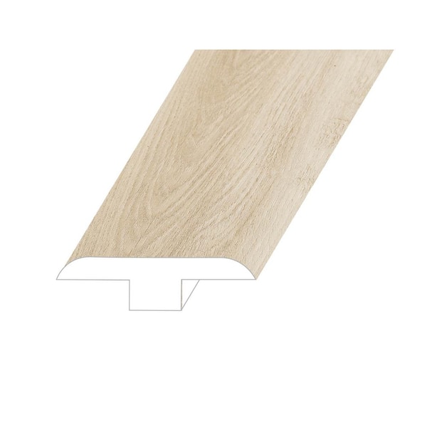 Montserrat Invicta Mesa Tan 0.5 in. Thick x 1.8 in. Wide x 94.5 in. Length Vinyl T-Molding