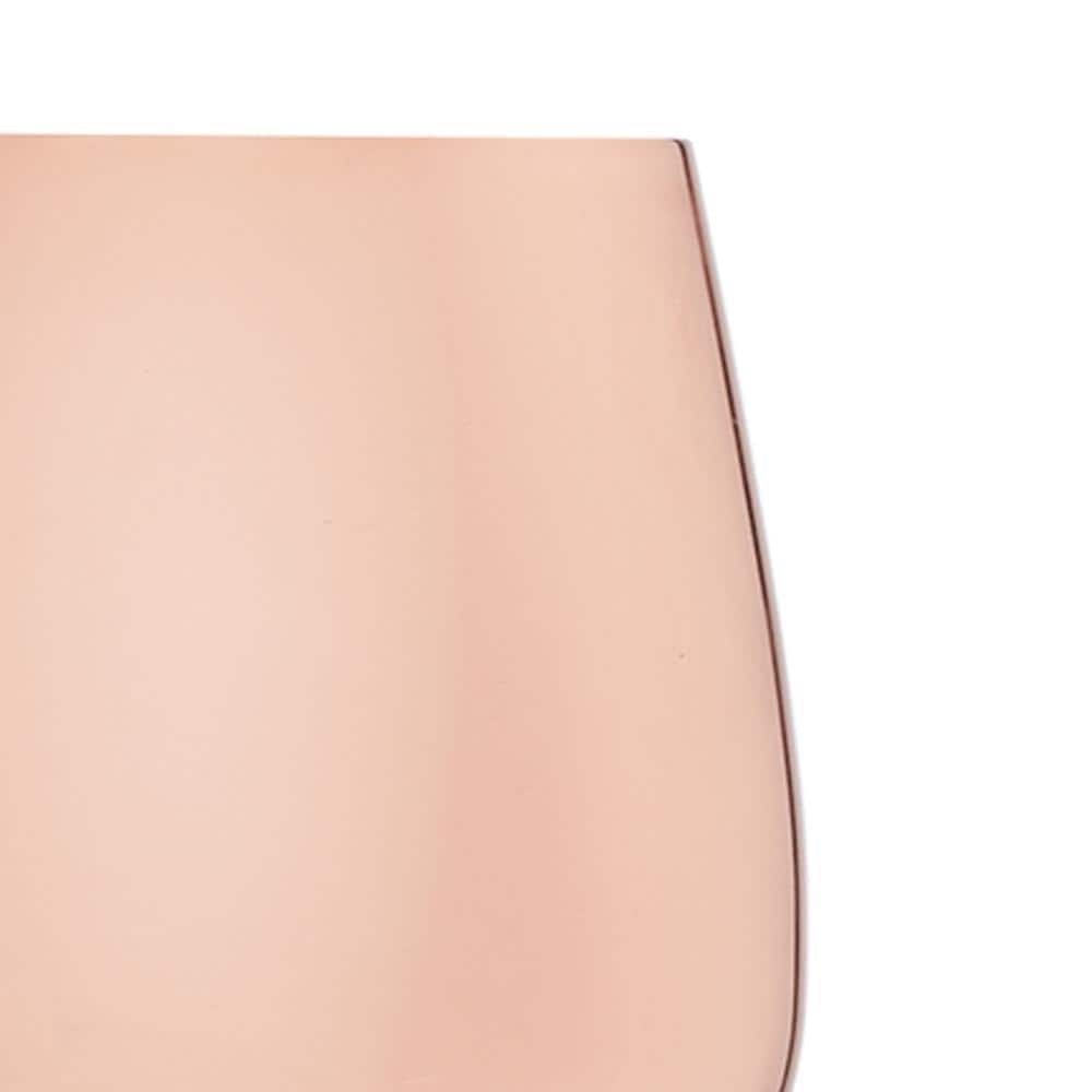 18 oz Copper Stainless Steel Wine Glass Set of 4