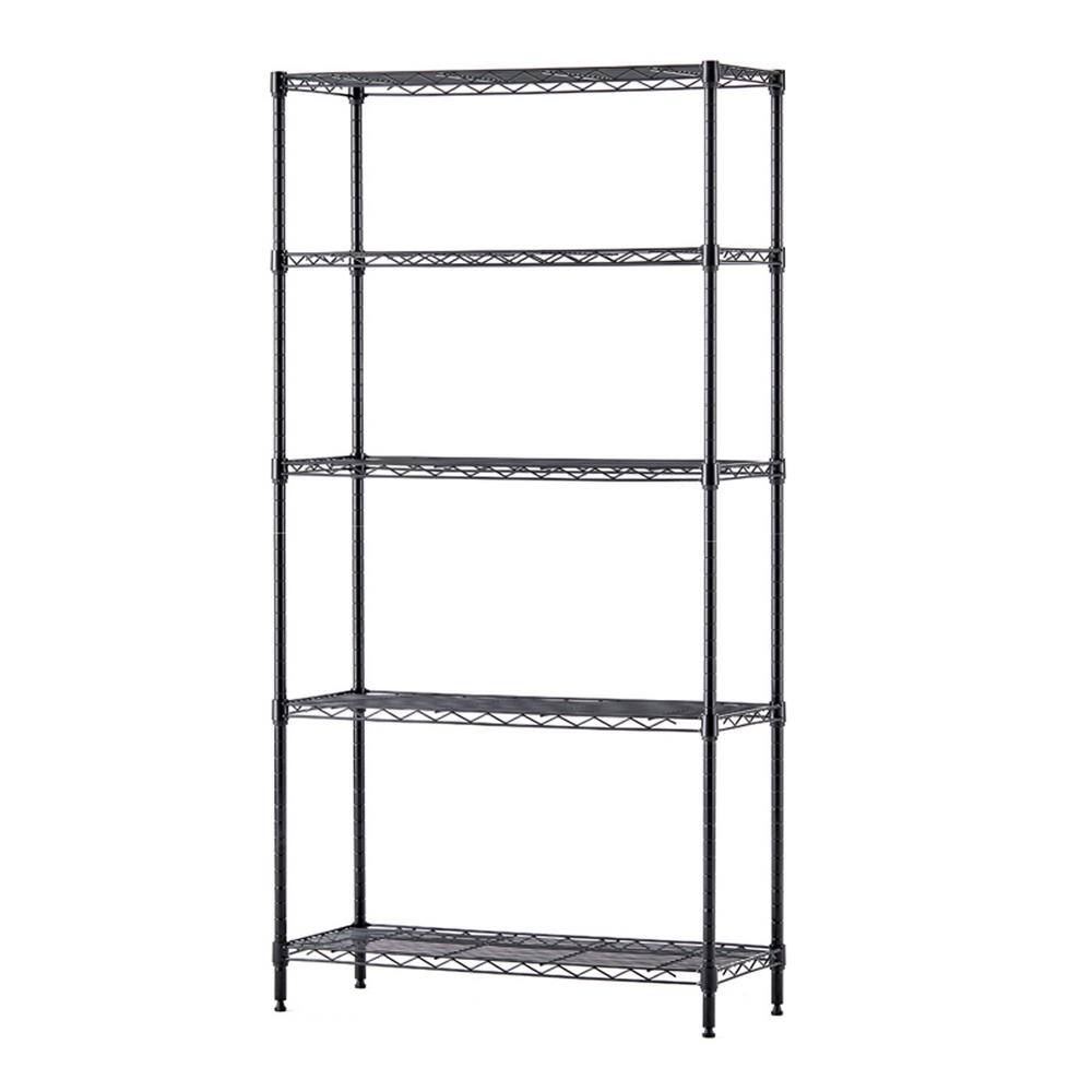 Reviews for Kahomvis Garage Shelving 5Tier Metal Wire Adjustable