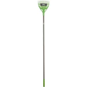 60 in. handle Collector 8 in. Poly Shrub Rake