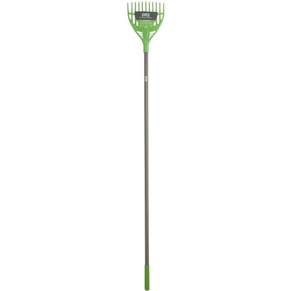 Ames 60 in. handle Collector 8 in. Poly Shrub Rake