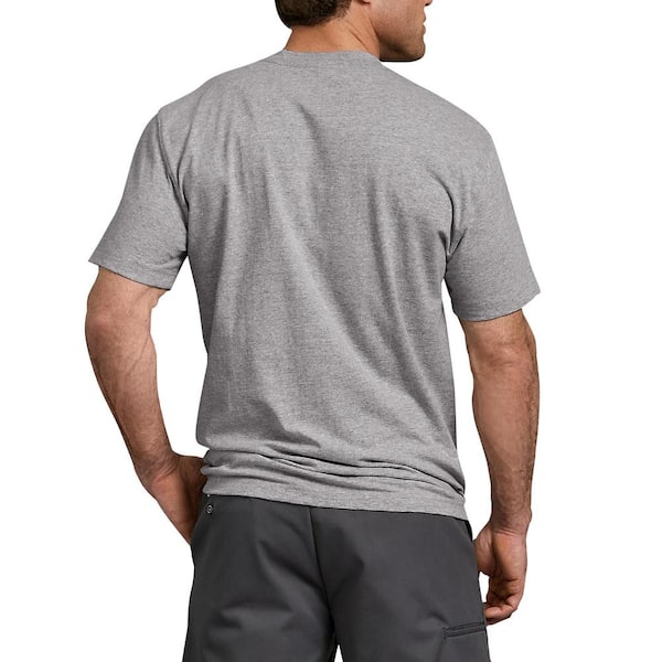 Dickies Men's Short Sleeve Heavyweight T-Shirt WS450HG - The Home Depot