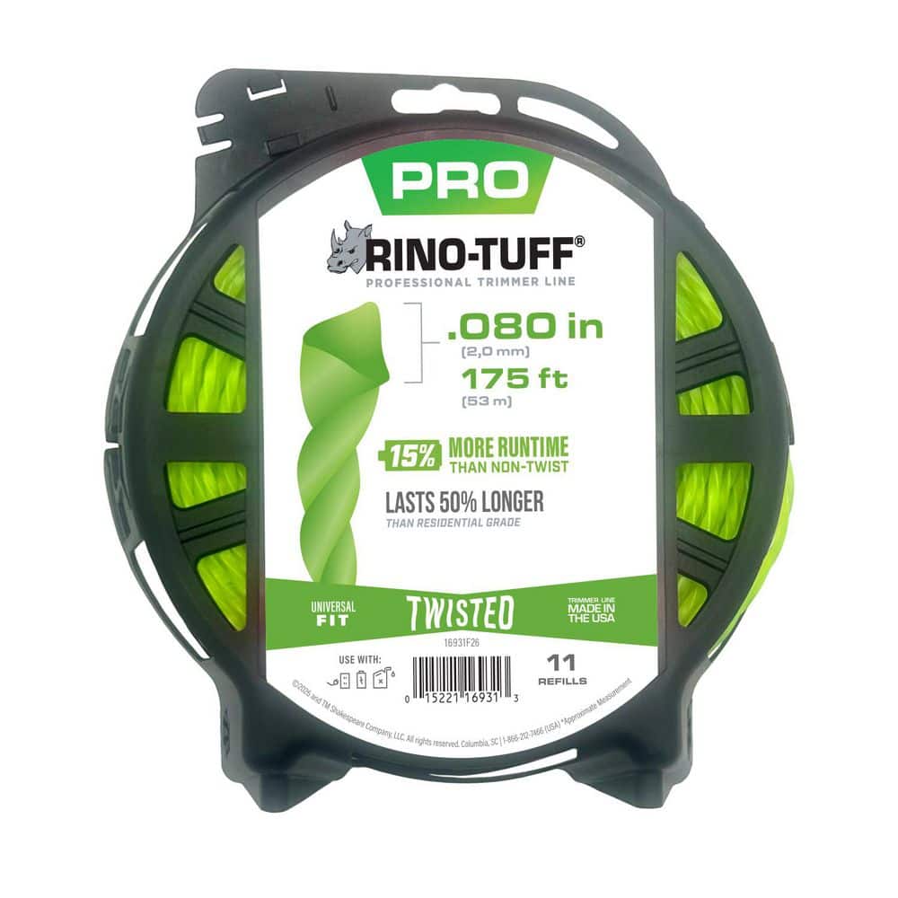 Rino-Tuff Universal Fit .080 in. x 175 ft. Pro Twisted Line for