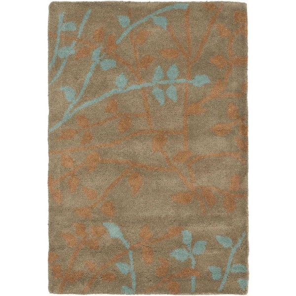 SAFAVIEH Soho Light Brown/Multi 2 ft. x 3 ft. Floral Area Rug