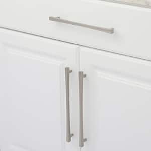 Westmount Collection 10-1/8 in. (256 mm) Center-to-Center Brushed Nickel Transitional Drawer Pull