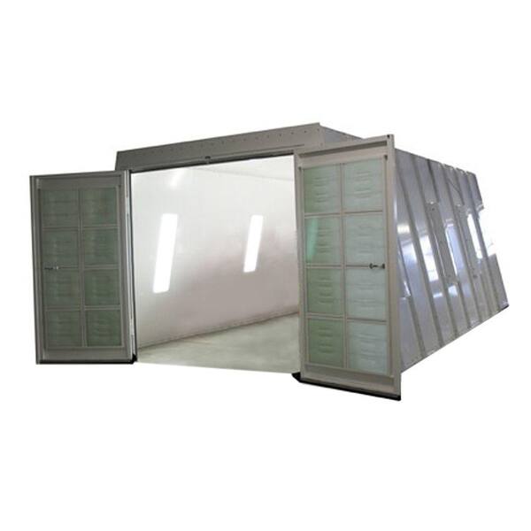 COL-MET 13 ft. x 8 ft. x 23 ft. Crossdraft Spray Booth with Exhaust Duct and UL Listed Control Panel in Southeast Region