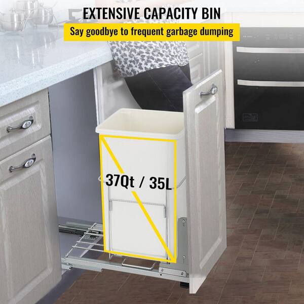Kitchen Cabinet No Drill Wall Dispenser Holder Stand Rack for Disposable  Garbage Rubbish Trash Bags Roll 
