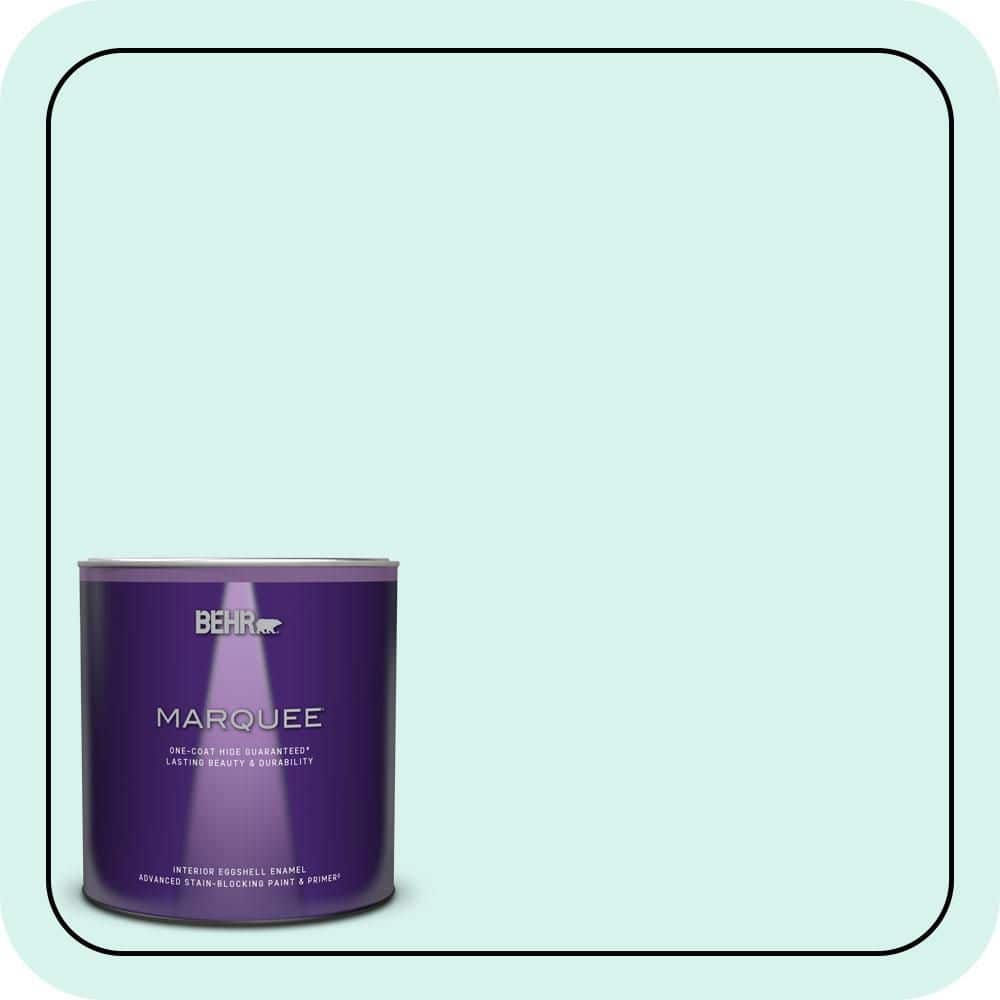 1 qt. #480A-1 Minted Ice Eggshell Enamel Interior Paint & Primer price history on PriceWatchPro