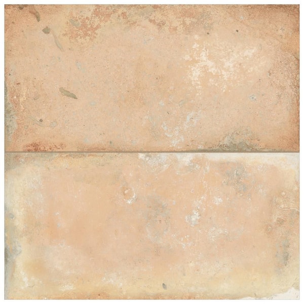 Kings Storia Due Sand 9 in. x 9 in. Porcelain Floor and Wall Take Home Tile Sample