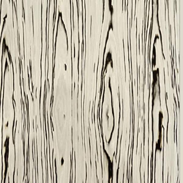 CALHOME 1/4 in. x 12 in. x 1 ft. Square Edge White and Brown Finished Veneer MDF Boards (5-Pieces)