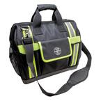 Tool Bag, Tradesman Pro High-Visibility Tool Bag, 42 Pockets, 16-Inch