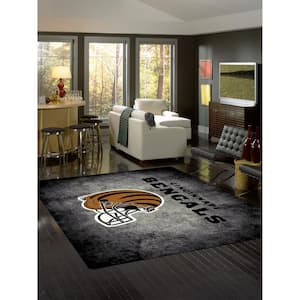 FANMATS NFL - Cincinnati Bengals Helmet Rug - 5ft. x 6ft. 5691 - The Home  Depot